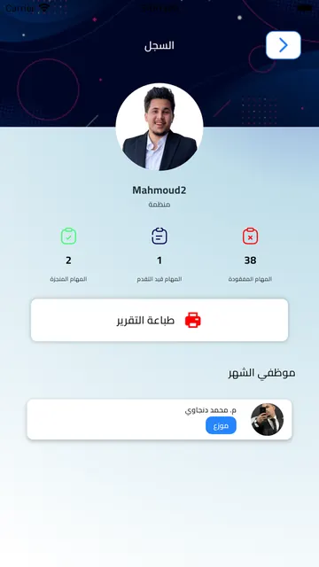 Mohimmati employee record and reports